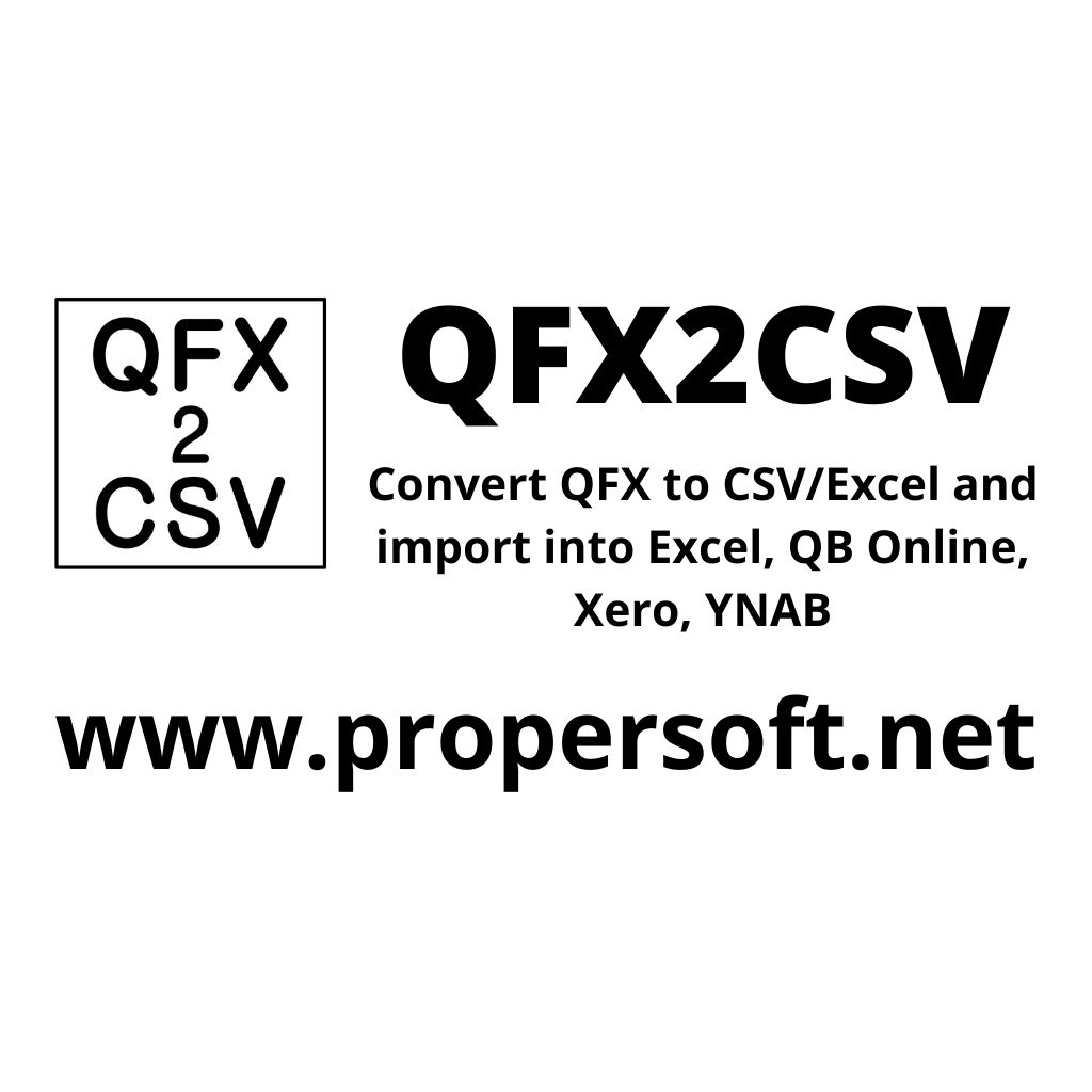 qfx to excel